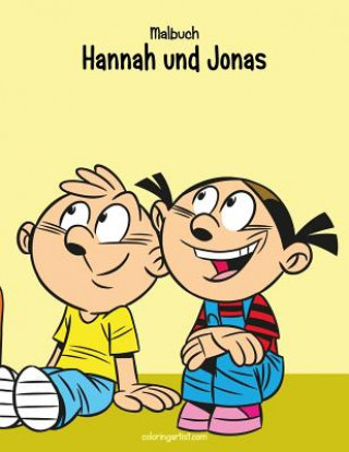 Książka Malbuch Hannah und Jonas 2 Nick Snels