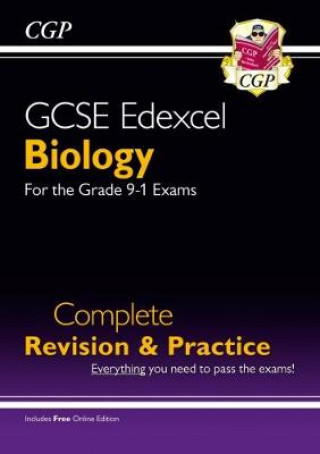 Könyv New GCSE Biology Edexcel Complete Revision & Practice includes Online Edition, Videos & Quizzes CGP Books