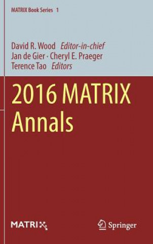 Βιβλίο 2016 MATRIX Annals David R. Wood