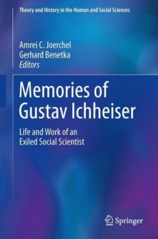 Kniha Memories of Gustav Ichheiser Amrei C. Joerchel