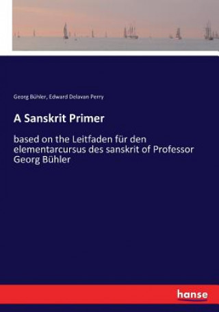 Kniha Sanskrit Primer Buhler Georg Buhler