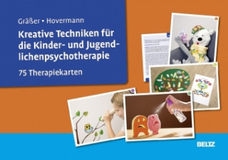 Gra/Zabawka Kreative Techniken für die Kinder- und Jugendlichenpsychotherapie, 75 Therapiekarten Melanie Gräßer