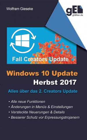 Kniha Windows 10 Update - Herbst 2017 Wolfram Gieseke