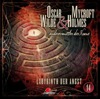 Audio Oscar Wilde & Mycroft Holmes - Labyrinth der Angst, 1 Audio-CD Jonas Maas