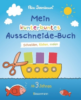 Carte Mein kunterbuntes Ausschneide-Buch Nico Sternbaum