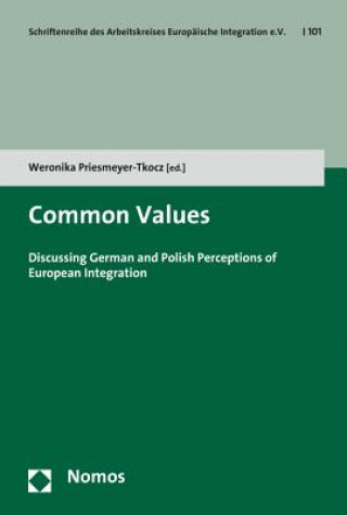 Knjiga Common Values Weronika Priesmeyer-Tkocz
