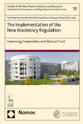 Könyv The Implementation of the New Insolvency Regulation Burkhard Hess