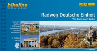 Carte Bikeline Radtourenbuch Radweg Deutsche Einheit 