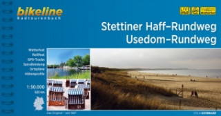 Książka Bikeline Radtourenbuch Stettiner Haff Rundweg . Usedom-Rundweg 