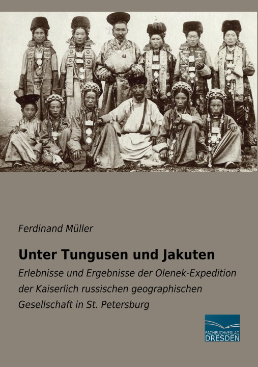 Carte Unter Tungusen und Jakuten Ferdinand Müller