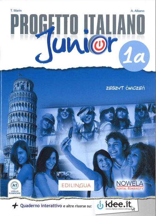 Книга Progetto Italiano Junior 1A 7 Zeszyt ćwiczeń T. Marin