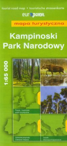 Carte Kampinoski Park Narodowy mapa turystyczna 1:65 000 