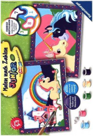 Játék Ravensburger Malen nach Zahlen 27774 - Bunte Einhornwelt - Kinder 5-7 Jahren 