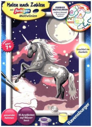 Igra/Igrača Ravensburger Malen nach Zahlen 27846 - Einhorn - Kinder ab 7 Jahren 