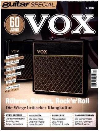 Kniha 60 Jahre VOX - guitar special 