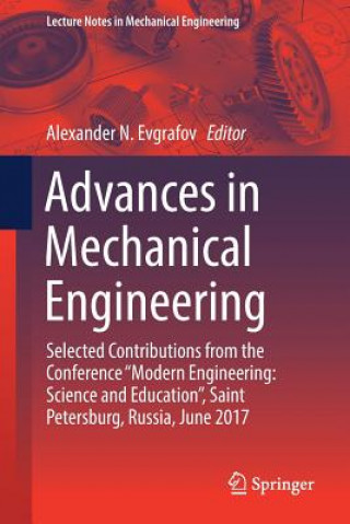 Boek Advances in Mechanical Engineering Alexander N. Evgrafov