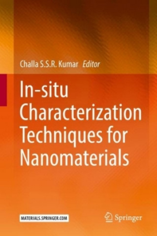 Kniha In-situ Characterization Techniques for Nanomaterials Challa S. S. R. Kumar