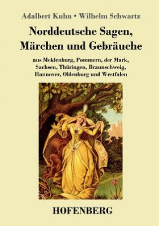 Книга Norddeutsche Sagen, Marchen und Gebrauche Adalbert Kuhn