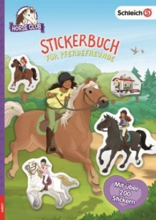 Carte Schleich Horse Club - Stickerbuch für Pferdefreunde 