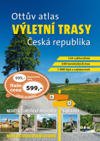 Tlačovina Ottův atlas výletní trasy Česká republika 