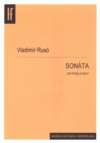 Kniha Sonáta pre hoboj a klavír Vladimír Rusó