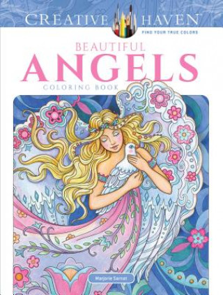 Book Creative Haven Beautiful Angels Coloring Book Marjorie Sarnat