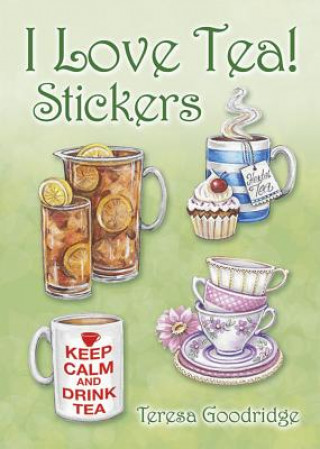 Könyv I Love Tea! Stickers Teresa Goodridge
