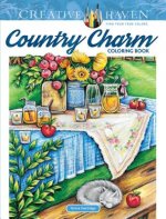 Carte Creative Haven Country Charm Coloring Book Teresa Goodridge