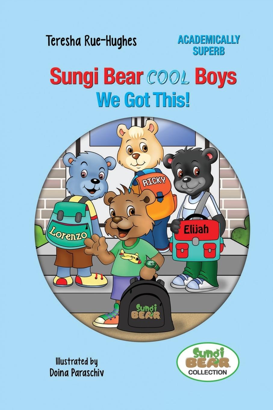 Kniha Sungi Bear Cool Boys TERESHA RUE-HUGHES