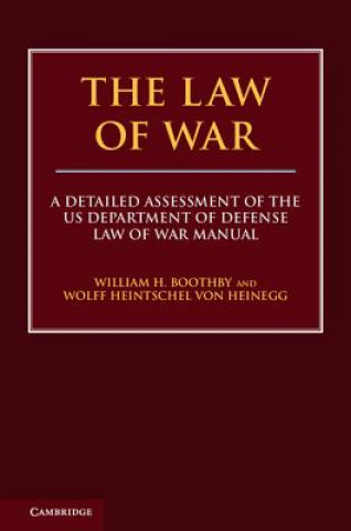 Könyv Law of War Boothby