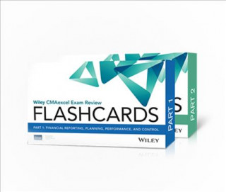 Kniha Wiley CMAexcel Exam Review 2018 Flashcards IMA