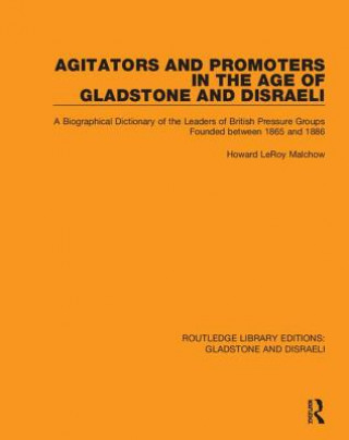 Kniha Agitators and Promoters in the Age of Gladstone and Disraeli Howard LeRoy Malchow