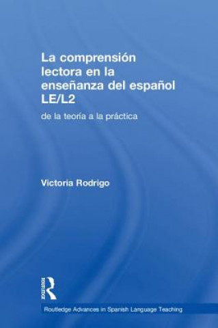 Kniha La comprension lectora en la ensenanza del espanol LE/L2 RODRIGO