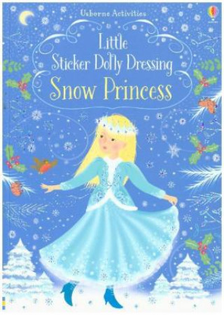 Carte Little Sticker Dolly Dressing Snow Princess Fiona Watt