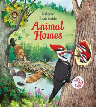 Książka Look Inside Animal Homes Emily Bone