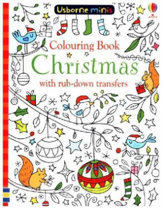 Book Colouring Book Christmas with rub-down transfers SAM SMITH