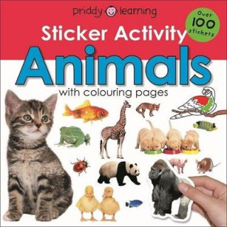 Könyv Sticker Activity Animals PRIDDY ROGER