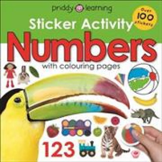 Kniha Sticker Activity Numbers PRIDDY ROGER