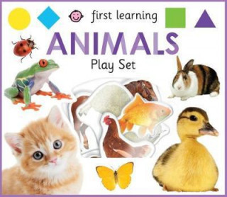 Book First Learning Animals Play Set PRIDDY ROGER