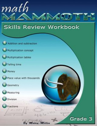 Kniha Math Mammoth Grade 3 Skills Review Workbook MARIA MILLER