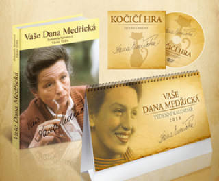 Carte Komplet 3ks Vaše Dana Medřická + DVD + kalendář 2018 Bohumila Spisarová