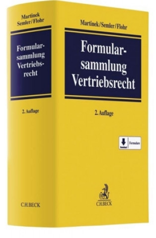 Kniha Formularsammlung Vertriebsrecht Michael Martinek
