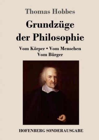 Book Grundzuge der Philosophie Thomas Hobbes