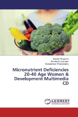Carte Micronutrient Deficiencies 20-40 Age Women & Development Multimedia CD Baskar Mangalam