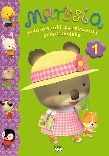 Könyv Marysia Kolorowanki, zgadywanki przedszkolaka 1 Berkane Nadia