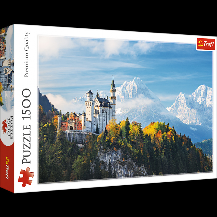 Hra/Hračka Puzzle 1500 Alpy Bawarskie 