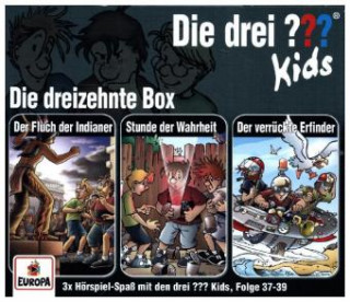 Hanganyagok Die drei ??? Kids 3er Box. Box.13, 3 Audio-CDs Die Drei ??? Kids