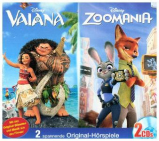 Audio Disney Doppel-Box: Vaiana / Zoomania 