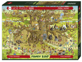 Game/Toy Monkey Habitat Puzzle 1000 Teile Marino Degano