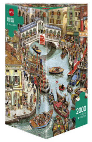 Jogo/brinquedo O Sole Mio! Puzzle 2000 Teile Doro Göbel